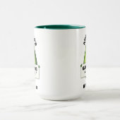 キュートおもしろいアボガドアボカド マグカップ (中央)