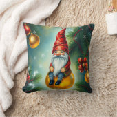 キュートおもしろいウィンターお洒落スカンジナビア格言 クッション (ブランケット)