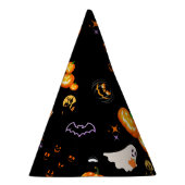 キュートおもしろいカボチャ幽霊こうもりウィッチハローウィンパーティ パーティーハット (右)