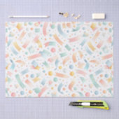 キュートおもしろいキッズ紙吹雪カラフルパステル誕生日 薄葉紙 (クラフト)