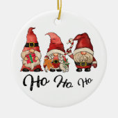 キュートおもしろいクリスマスツリーオーナメント セラミックオーナメント (正面)