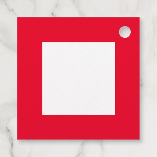 キュートおもしろいクリスマスツリー フェイバータグ (裏面)