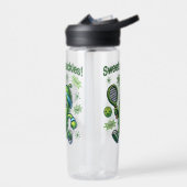 キュートおもしろいスウィートasピクルズボール ウォーターボトル (左面)