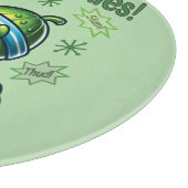 キュートおもしろいスウィートasピクルズボール カッティングボード (角)