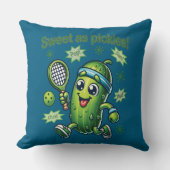 キュートおもしろいスウィートasピクルズボール クッション (正面)