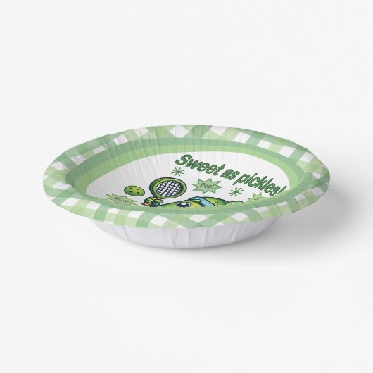 キュートおもしろいスウィートasピクルズボール ペーパーボウル (傾斜あり)