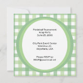 キュートおもしろいスウィートasピクルズボール 招待状 (裏面)