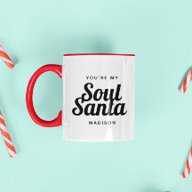 キュートおもしろいソウルサンタクリスマスクリスマスクリスマスベスティーマグ