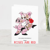 キュートおもしろいバレンタインデー シーズンカード (裏面)