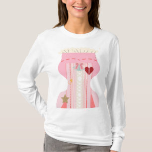 キュートおもしろいバレンタインデー Tシャツ