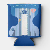 キュートおもしろいブッシェのコルセット 缶クーラー (正面)