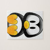 キュートおもしろいベビーペンギン ジグソーパズル (横)