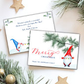 キュートおもしろいメリークリスマス格言 シーズンカード