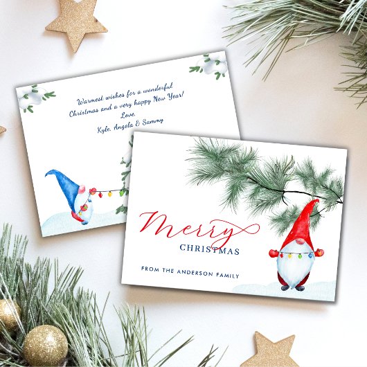 キュートおもしろいメリークリスマス格言 シーズンカード