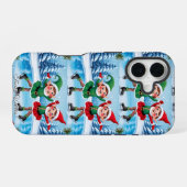 キュートおもしろいユーモアトレンディーモダンメリークリスマス iPhone 16ケース (裏面横)