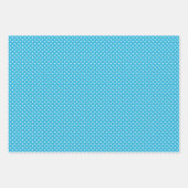 キュートおもしろい12月ウィンターホリデーシーズンドードル ラッピングペーパーシート (正面2)