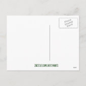 キュートお尻イースターシックイラストレーション シーズンポストカード (裏面)