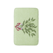 キュートお洒落なクリスマスベリー バスマット (正面縦)