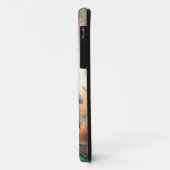 キュートお洒落ウォーターカラーバニーフローラ Case-Mate iPhoneケース (裏面/左)