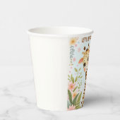 キュートお洒落キリン誕生日キッズパーティー 紙コップ (右)