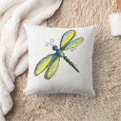 キュートお洒落トンボ クッション (ブランケット)