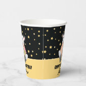 キュートお洒落ホーリーカウズハッピーバースデーパーティー 紙コップ (右)