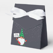 キュートお洒落メリースタイリッシュクリスマス格言 フェイバーボックス (正面サイド)