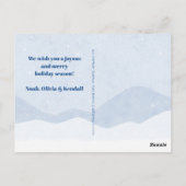 キュートお洒落格言ハッピーホリデイズ ポストカード (裏面)