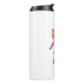 キュートお洒落踊り豚 タンブラー (回転左)