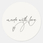 キュートお礼ステッカーのご注文 – Pastel ラウンドシール (正面)