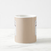 キュートかぎ針編み人形の糸ドリー コーヒーマグカップ (中央)