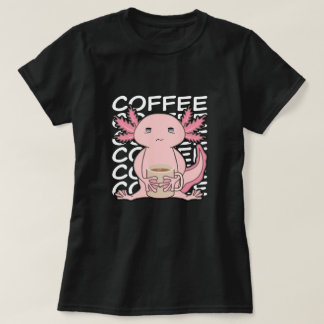 キュートかわいいアキソトロルコーヒー Tシャツ