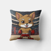 キュートかわいいカヨテボクサー クッション (裏面)