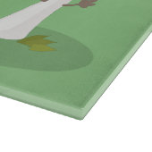 キュートかわいいキノコ菌糸状菌 カッティングボード (角)