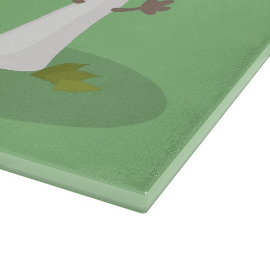 キュートかわいいキノコ菌糸状菌 カッティングボード (角)