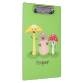 キュートかわいいキノコ菌糸状菌 クリップボード (右)