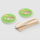 キュートかわいいキノコ菌糸状菌 ハンドファン (組立なし)