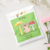 キュートかわいいキノコ菌糸状菌 フェイバーバッグ (封をした状態)