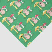 キュートかわいいキノコ菌糸状菌 薄葉紙 (詳細)