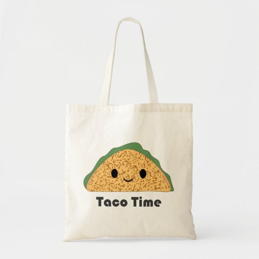 キュートかわいいタコタイムタコ トートバッグ (正面)