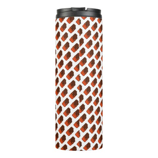 キュートかわいいチョコレートバー タンブラー (裏面)