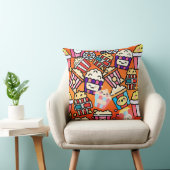 キュートかわいいポップコーン装飾用クッション クッション (椅子)