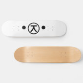 キュートくまベアカオモジエモティコン日本の文字アート スケートボード (横)