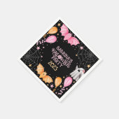 キュートこうもりズ幽霊パステルハローウィンパーティ スタンダードカクテルナプキン (角)