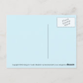 キュートすごいかわいいバニー ポストカード (裏面)