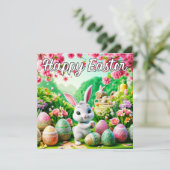 キュートすごいイースターバニーウサギ シーズンカード (スタンド正面)