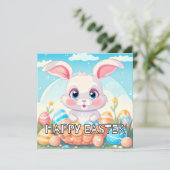 キュートすごいイースターバニーウサギ シーズンカード (スタンド正面)