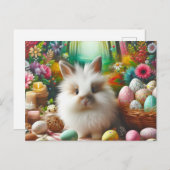キュートすごいイースターバニー シーズンポストカード (正面/裏面)