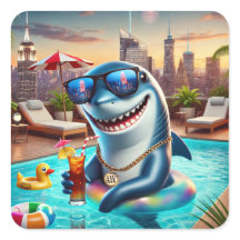 キュートすごいエイリアスシャーク〔占星術の〕十二宮図シール