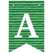 キュートすごいスイカ誕生日 バンティングフラッグ (第3の旗)